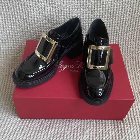 Roger Vivier Loafers in patent leather size 37 - Picture 2 of 14